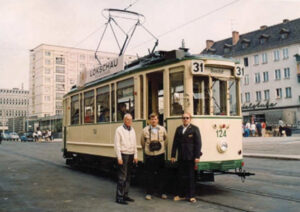 Nr. 124 "Niesky" 1985 zum Eisenbahnjubiläum in Magdeburg
